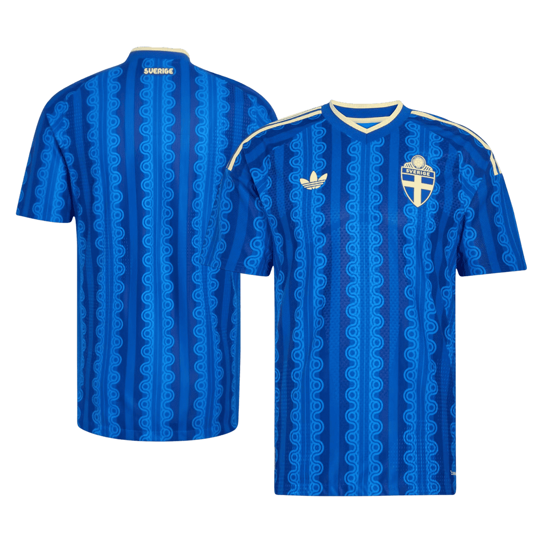 Mens Sweden World Cup Away Jersey 2026 - Player Version (Slim Fit)
