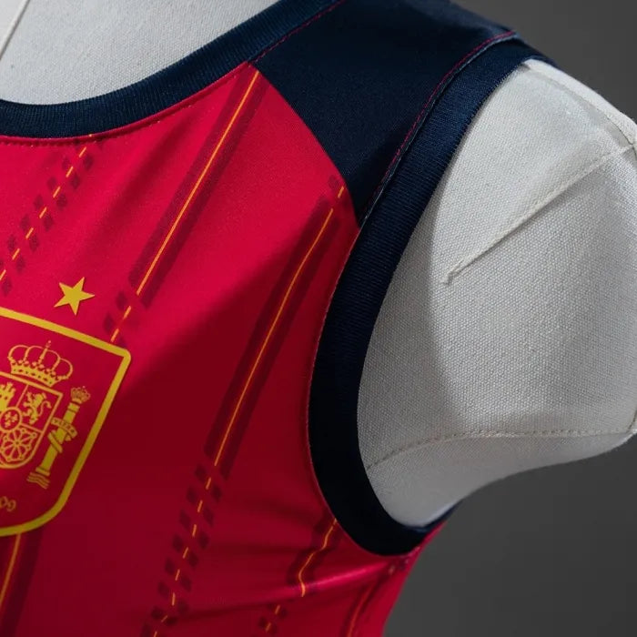 Women Spain Home Vest 2026 World Cup Football Kit Soccer Shirt