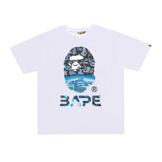 D119 Earth Ape Graphic T-Shirt - White