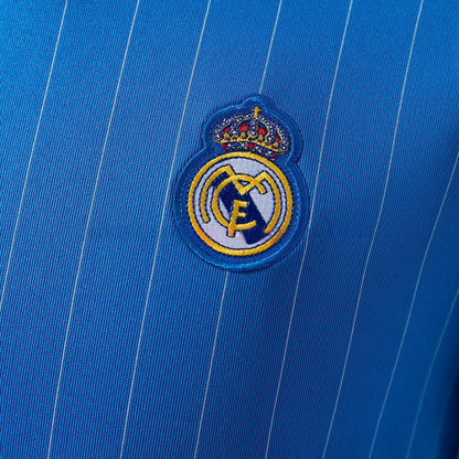 Real Madrid Terrace Icons T-Shirt Blue 2026-2027 Football Kit Soccer Jersey
