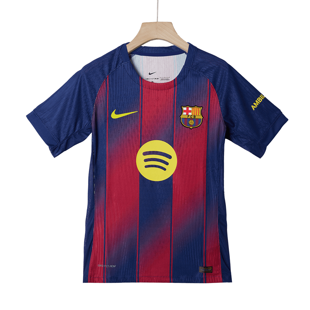 ROONY #19 Mens Barcelona Home Jersey 2025/26 - Player Version (Slim Fit)