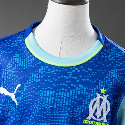 Kids Marseille Jersey 25/26 Third Football Kit