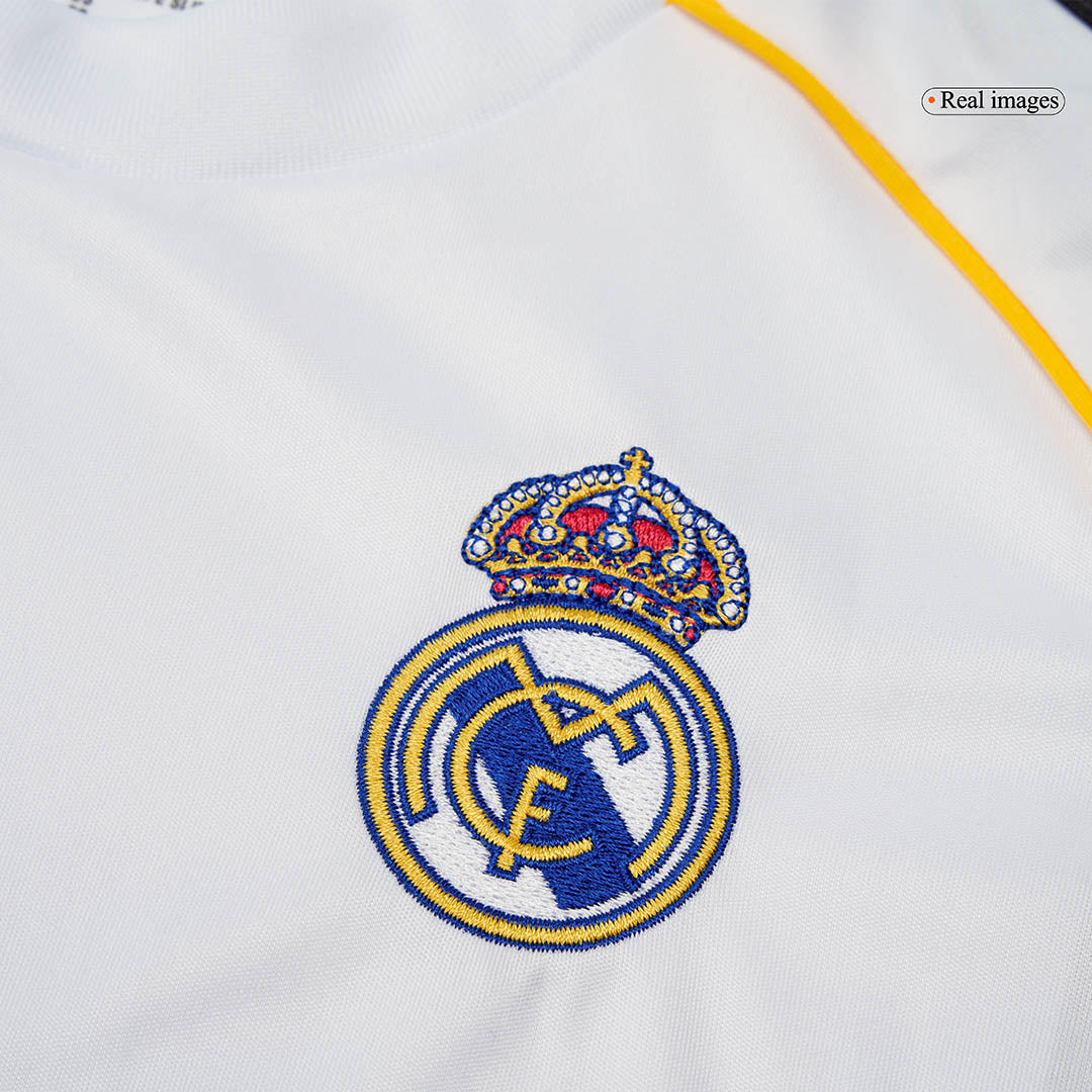 Mens Real Madrid Home Long Sleeve Jersey 2025/26