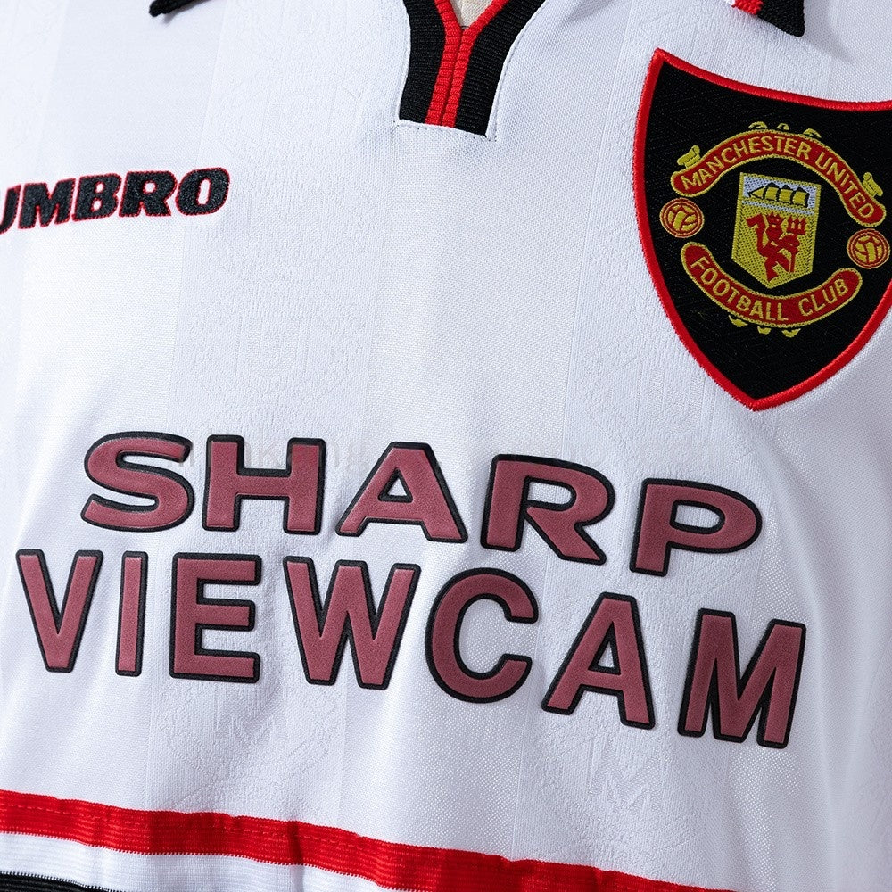 Manchester United Jersey 1998-99 Away Retro Kit Long Sleeves