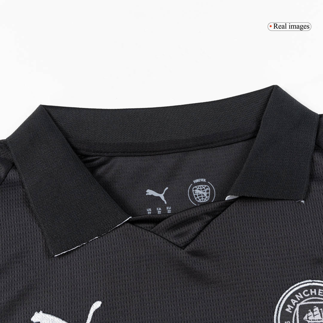 Kids Manchester City Away Kit 2025/26