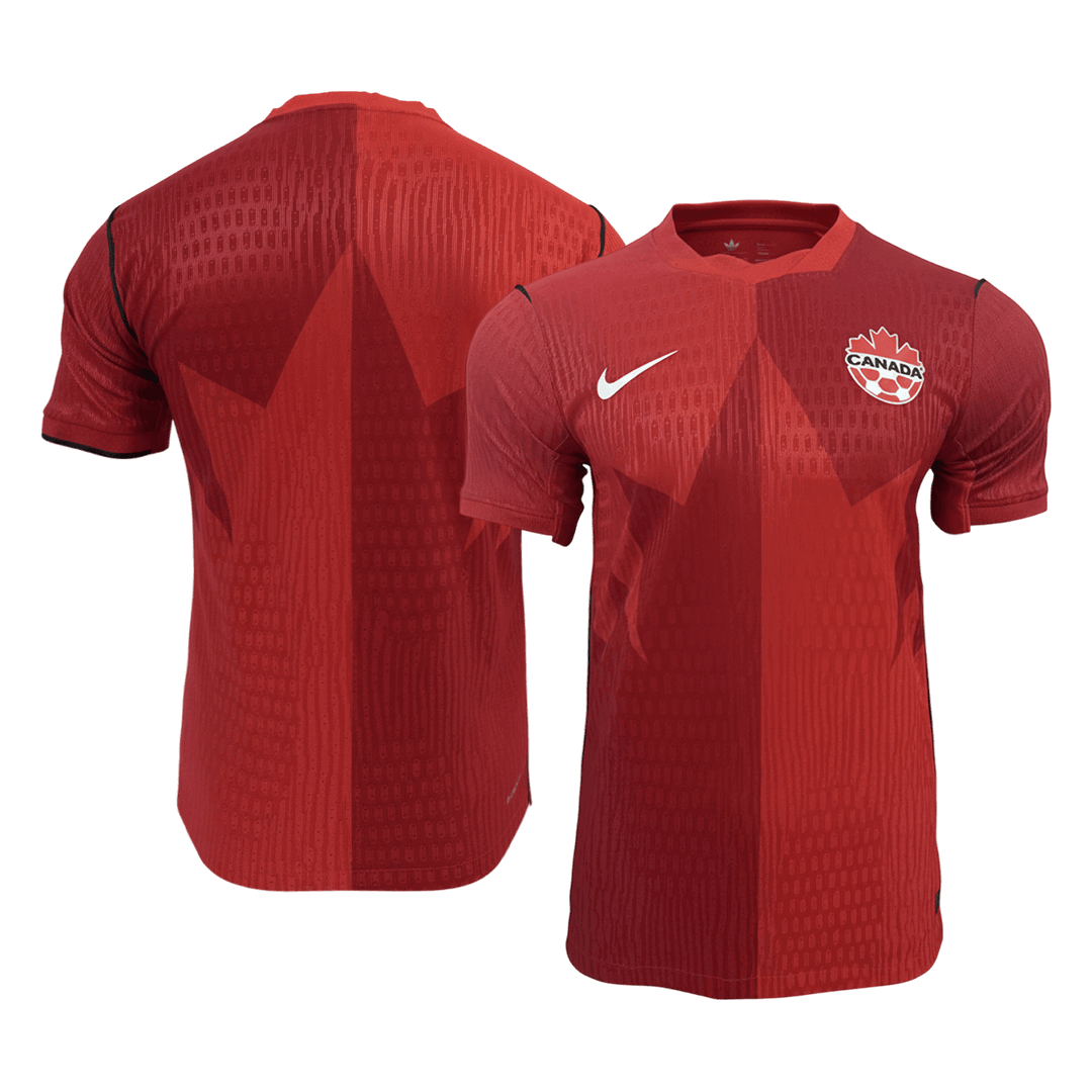 Mens Canada World Cup Home Jersey 2026 - Player Version (Slim Fit)