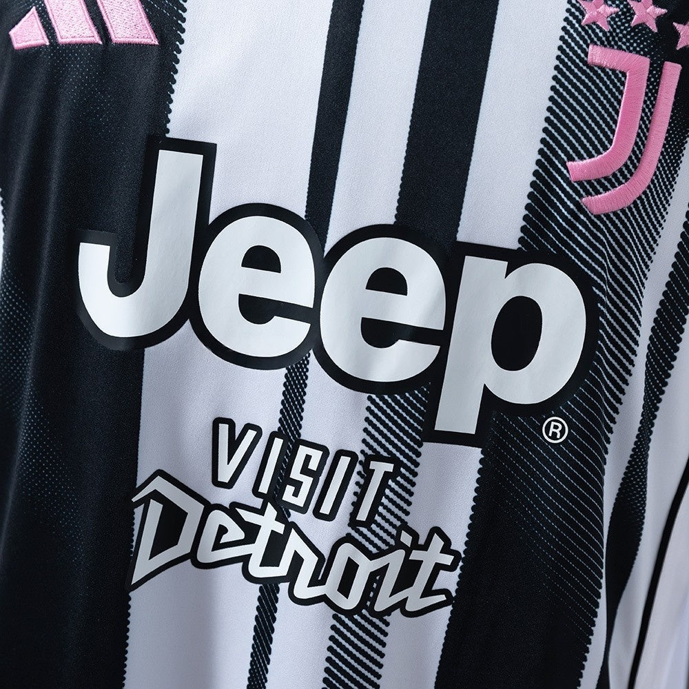Juventus Jersey 25/26 Home Football Kit Long Sleeves