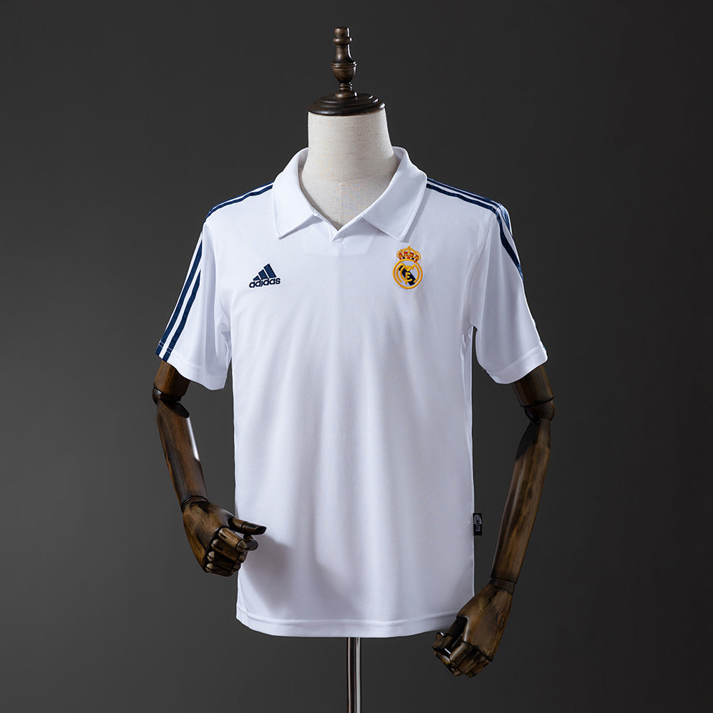 Real Madrid Jersey 2002-03 Home Retro Football Kit