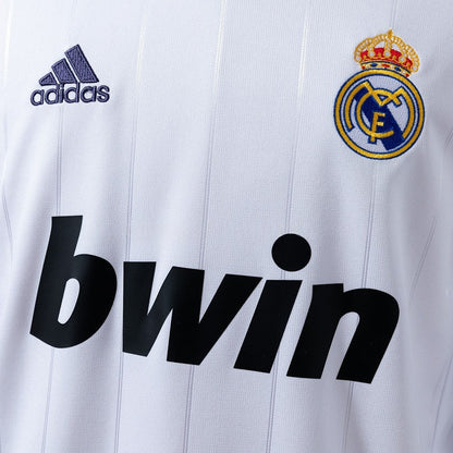 Real Madrid Jersey 2012-13 Home Retro Football Kit Long Sleeves
