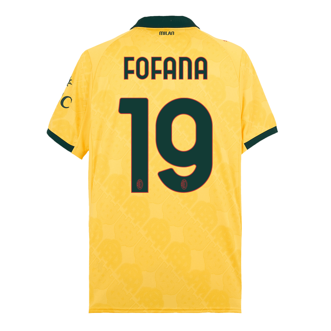 FOFANA #19 Mens AC Milan Third Jersey 2025/26