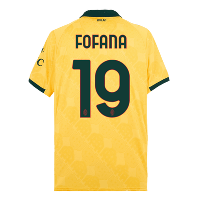 FOFANA #19 Mens AC Milan Third Jersey 2025/26