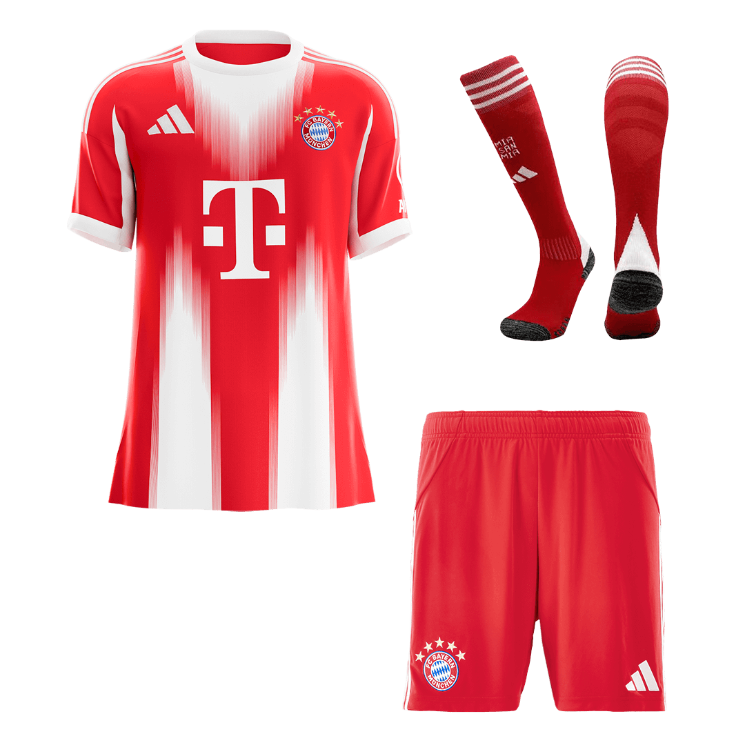 Men's Bayern Munich Home Full Kit 2025/26 [PREMIUM]