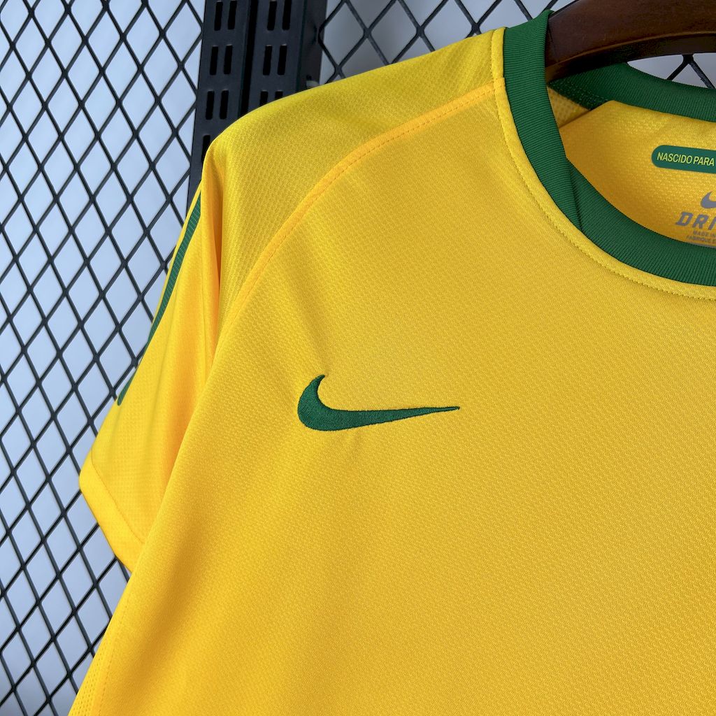 Retro Brazil Jersey 2010 Home Football Kit Soccer Jersey
