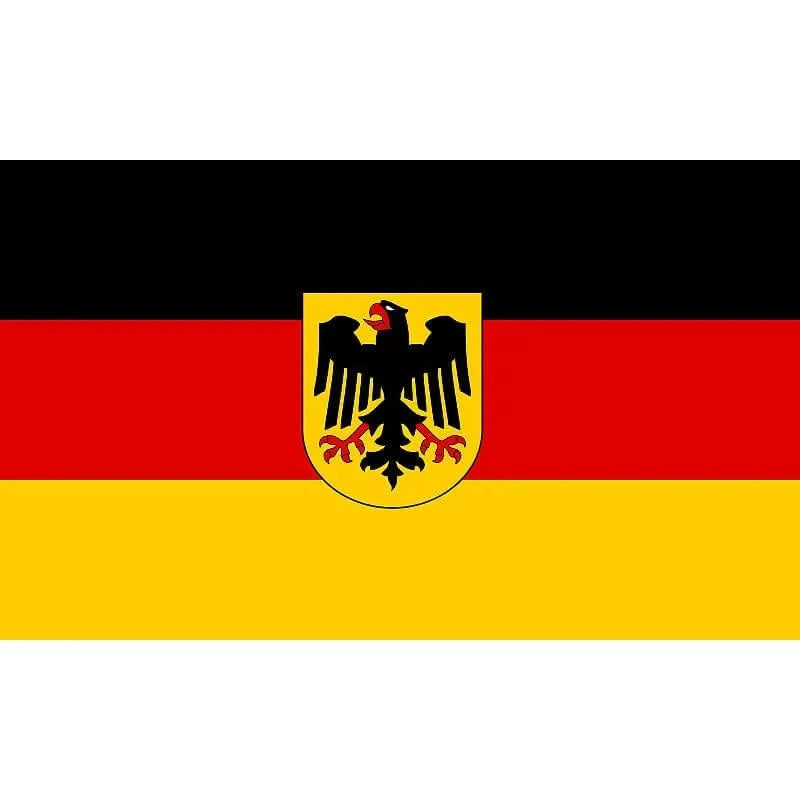 3x5 Country Flag - Germany with Eagle