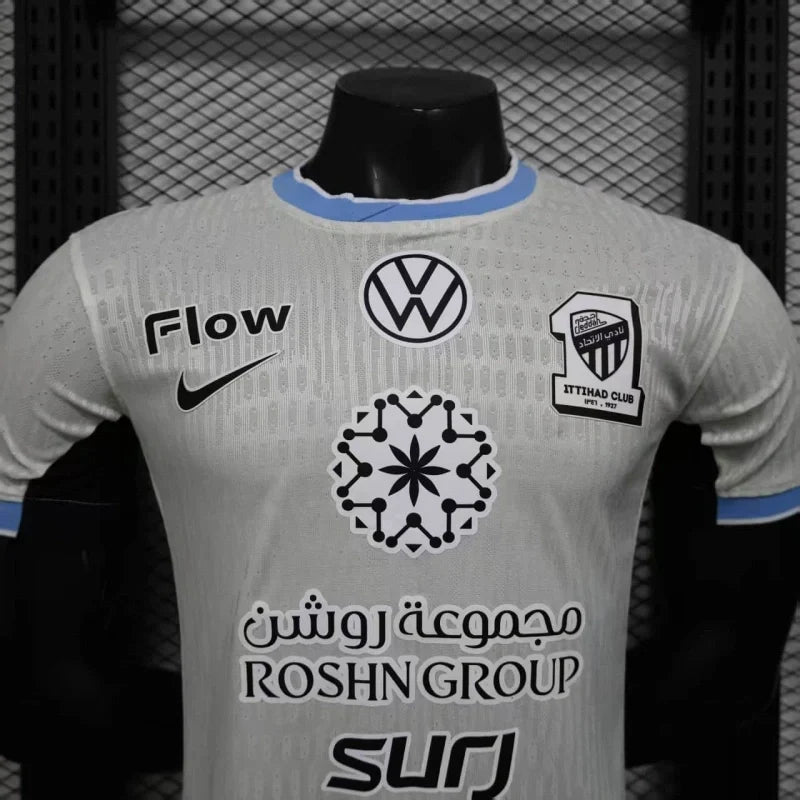 Player Version Al-Ittihad Jeddah Jersey 25/26 Away Football Kit Soccer Jersey