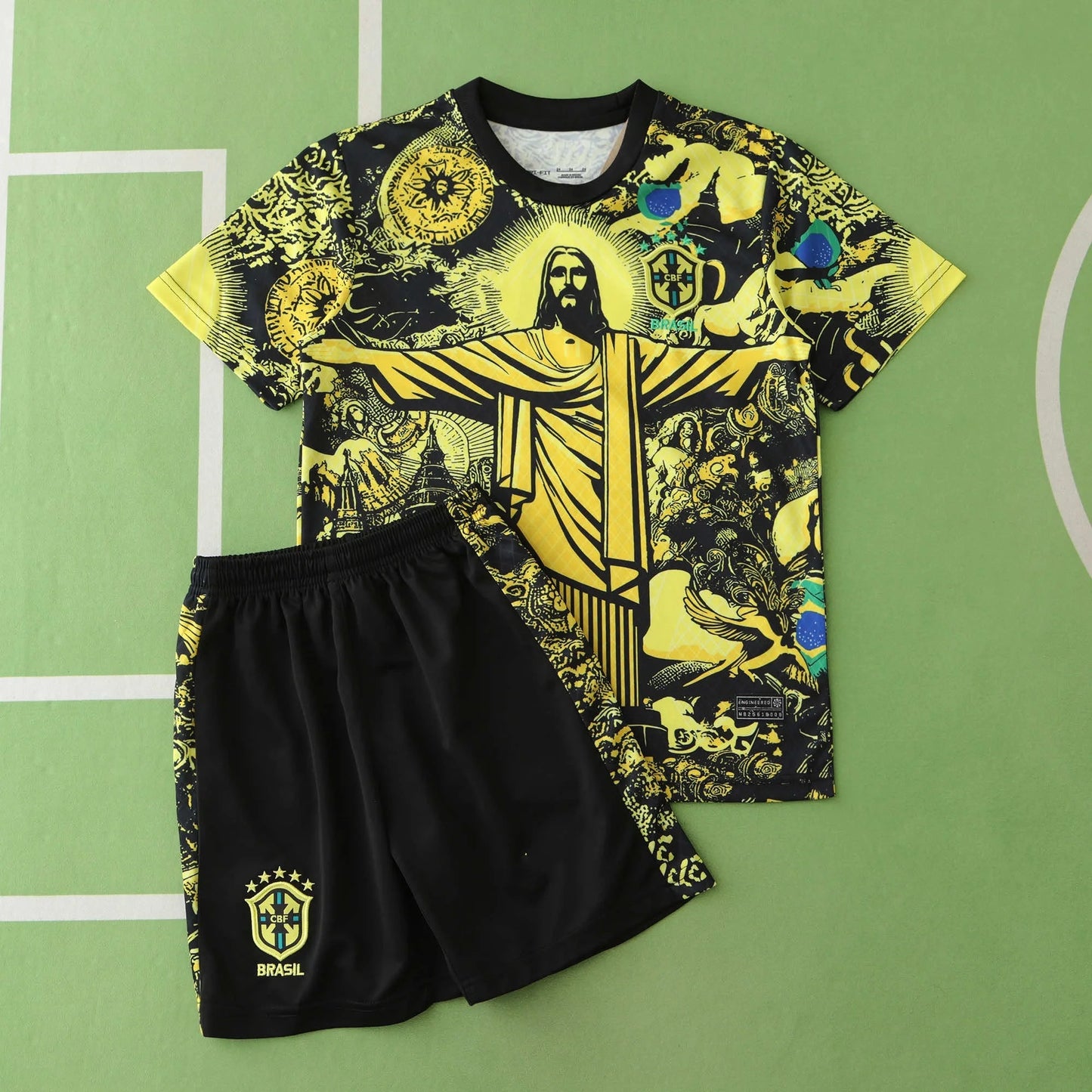 Brazil Gabriel Jesus Kids Kit 24/25 Season