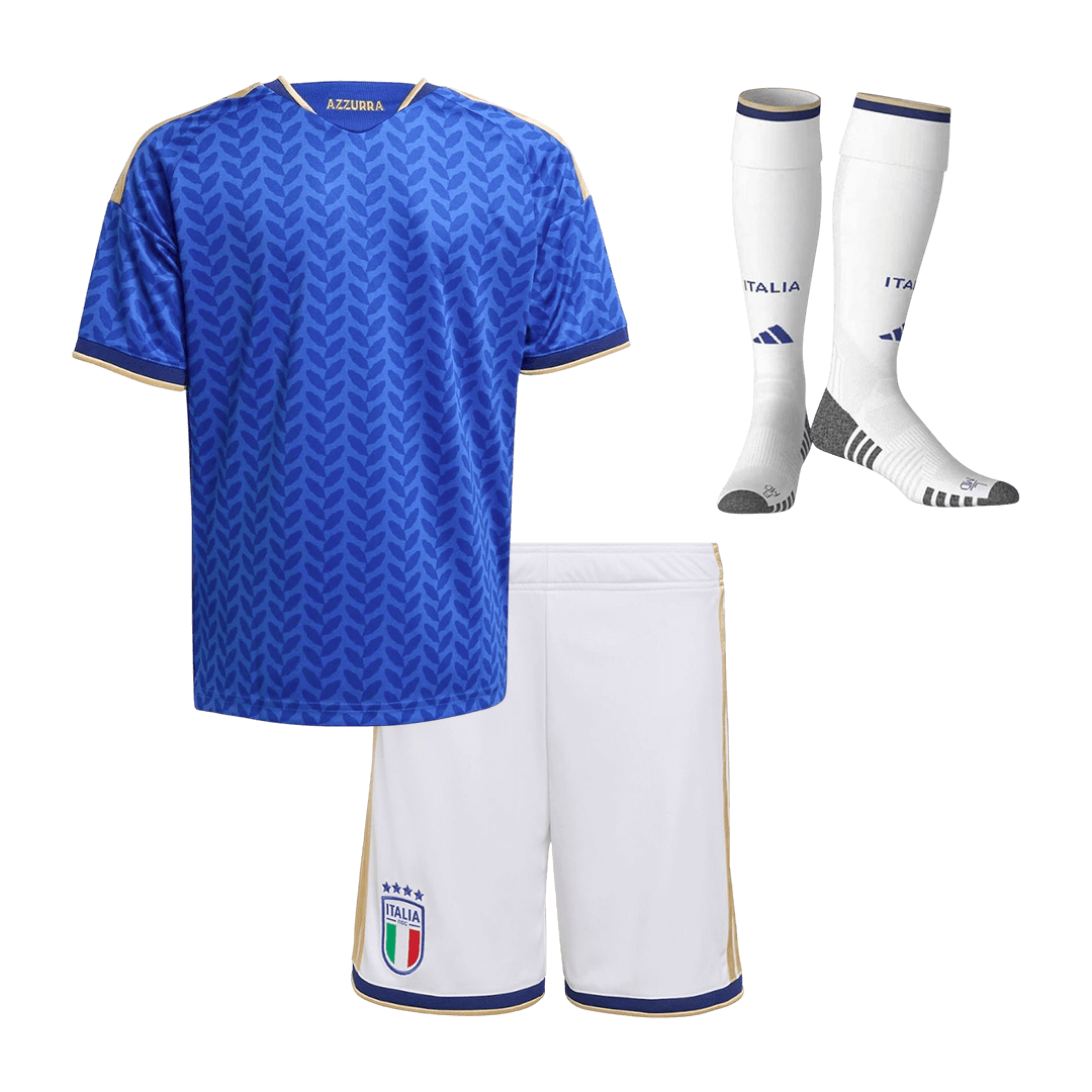 Kids Italy World Cup Home Full Kit 2026 [PREMIUM]