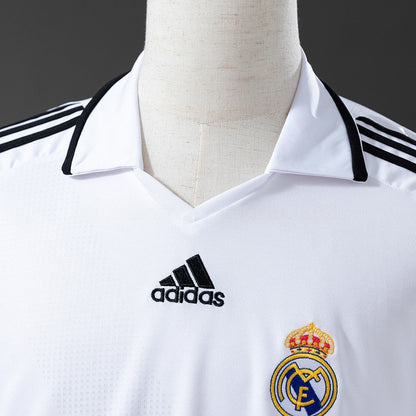 Real Madrid Jersey 2008-09 Home Retro Football Kit