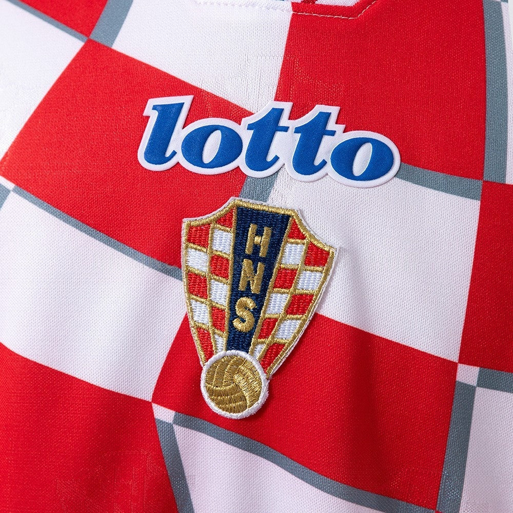 Croatia Jersey 1998 Home Retro Football Kit