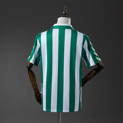 Real Betis Jersey 1987-89 Home Retro Football Kit