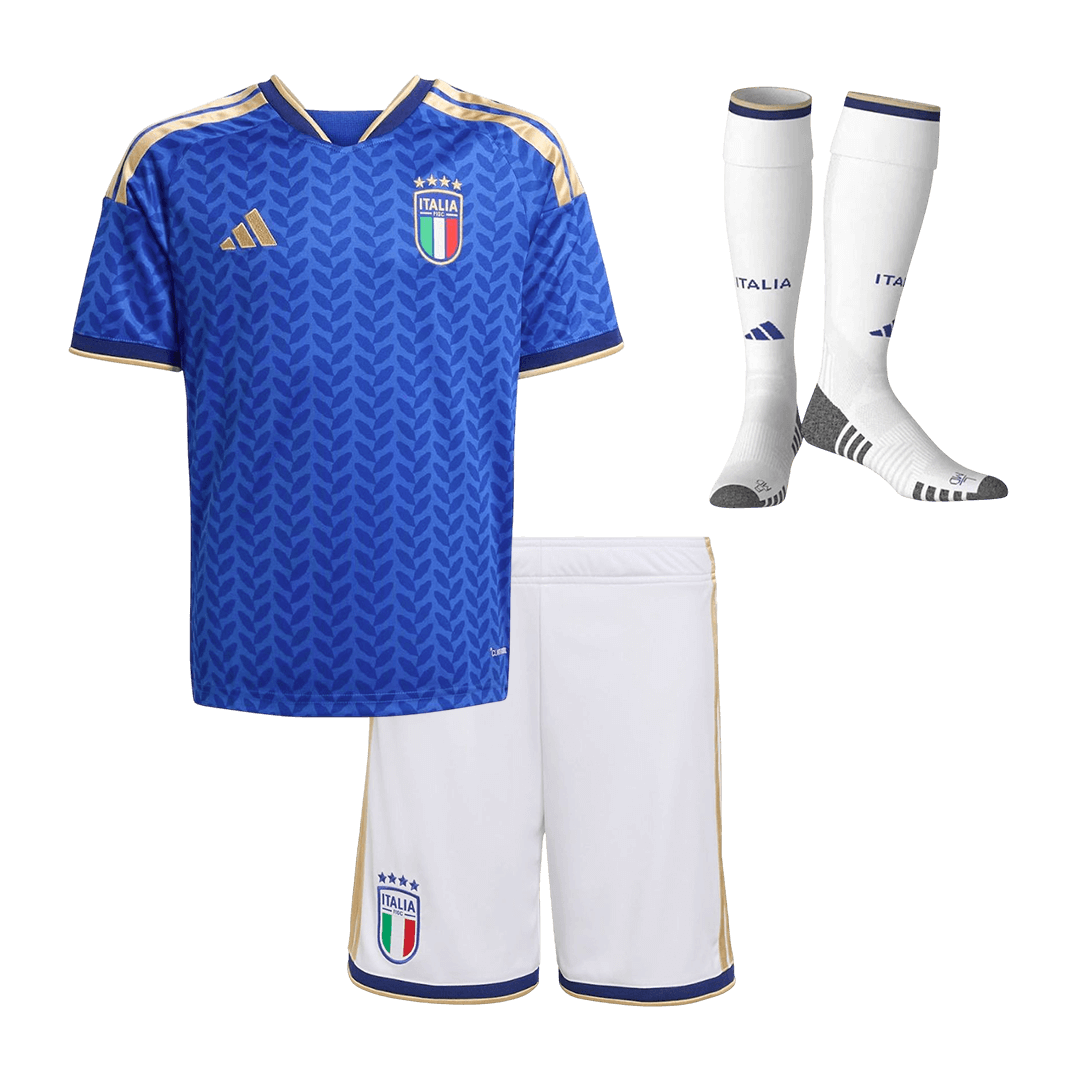 Kids Italy World Cup Home Full Kit 2026 [PREMIUM]