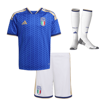 Kids Italy World Cup Home Full Kit 2026 [PREMIUM]