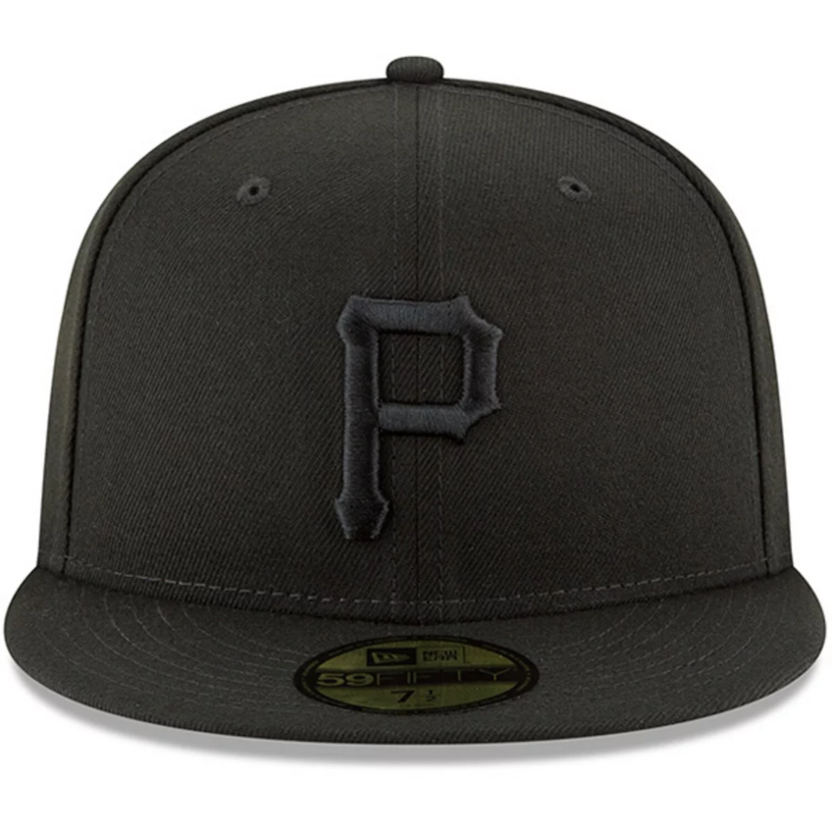 PITTSBURGH PIRATES NEW ERA BASIC COLLECTION FITTED 59FIFTY-BLACK AND BLACK