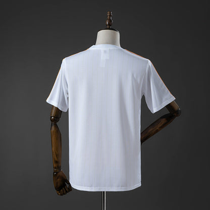 Real Madrid Terrace Icons T-Shirt White 2026-2027 Football Kit Soccer Jersey