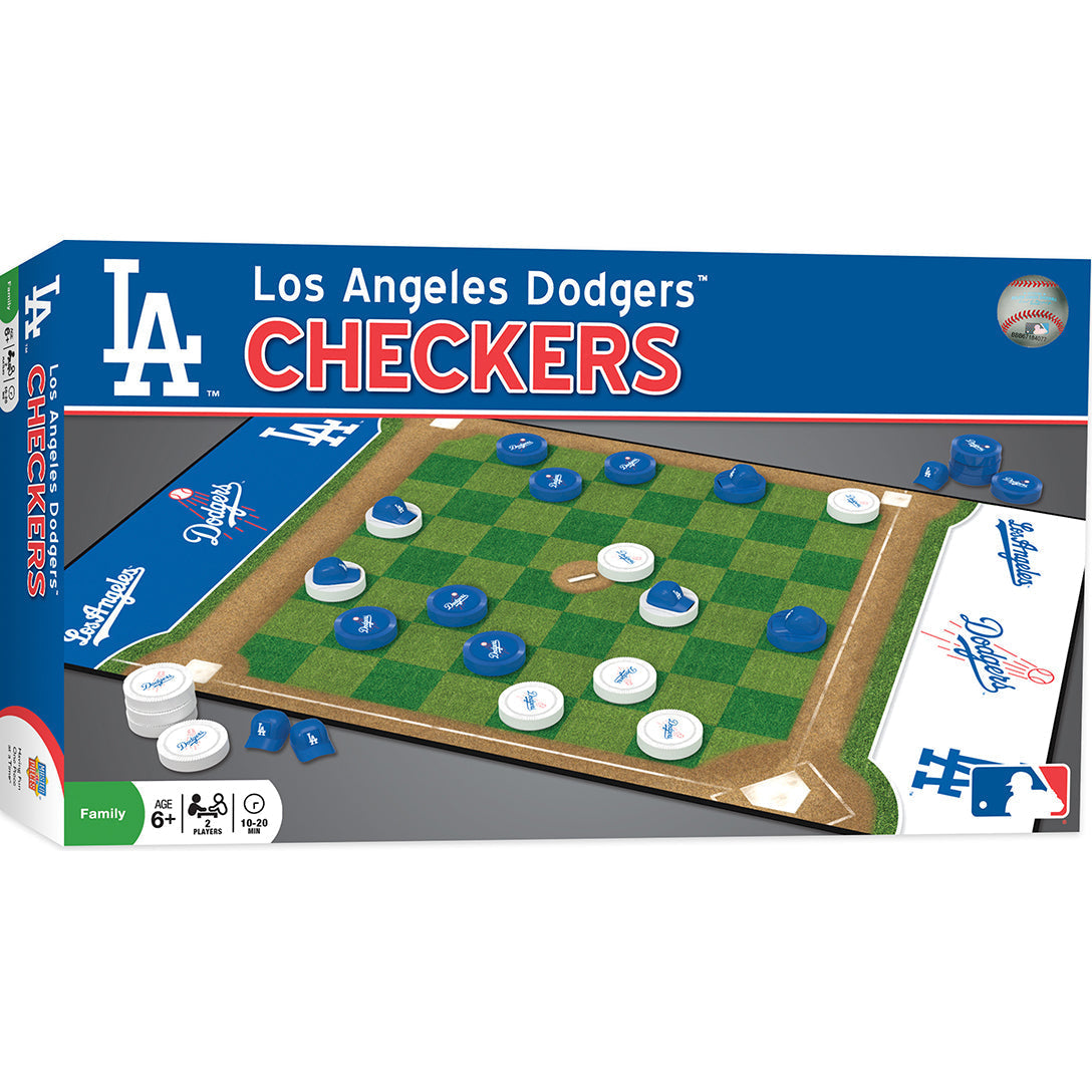 LOS ANGELES DODGERS CHECKERS BOARD GAME