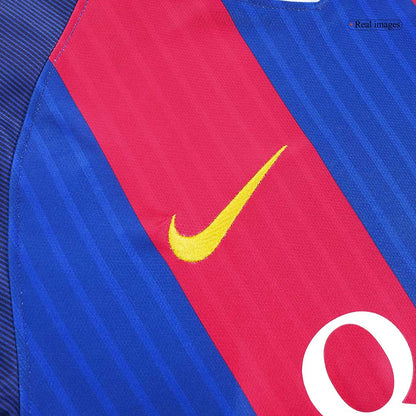 Retro MESSI #10 2016/17 Mens Barcelona Home Jersey
