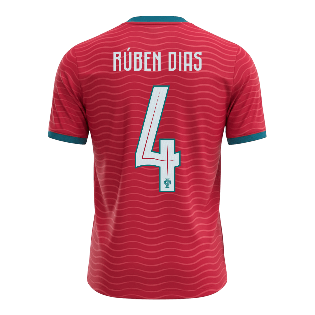 RÚBEN DIAS #4 Mens Portugal World Cup Home Jersey 2026