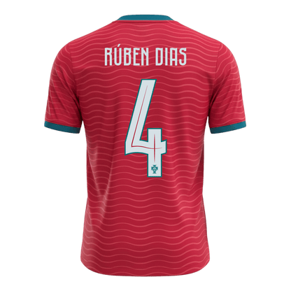 RÚBEN DIAS #4 Mens Portugal World Cup Home Jersey 2026