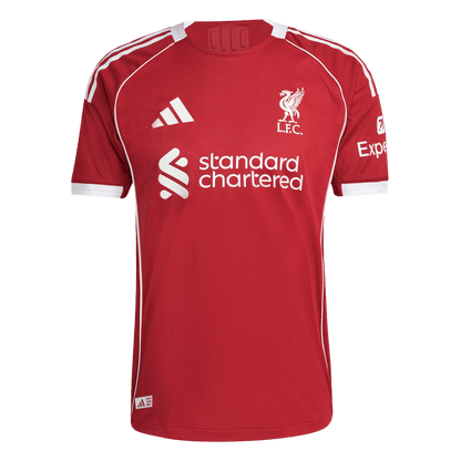 ISAK #9 Mens Liverpool Home Jersey 2025/26 UCL - Player Version (Slim Fit)