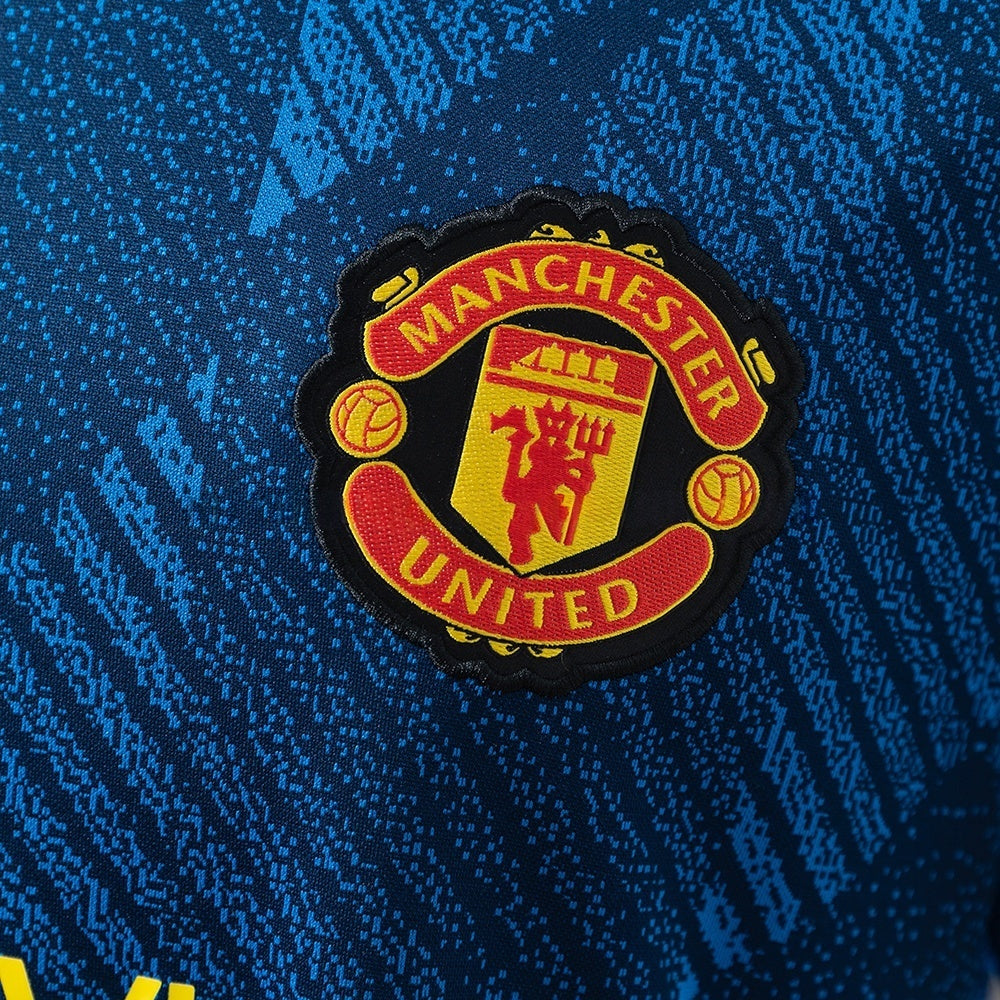 Manchester United Third Jersey 2021-22 Retro Football Kit Soccer Shirt