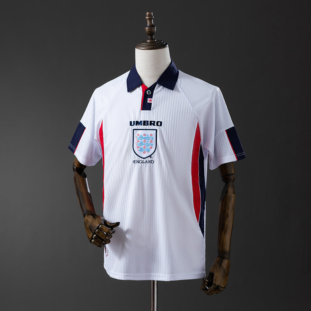 England Jersey 1998 Home Retro Football Kit