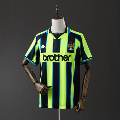 Manchester City Jersey 1998-99 Away Retro Football Kit