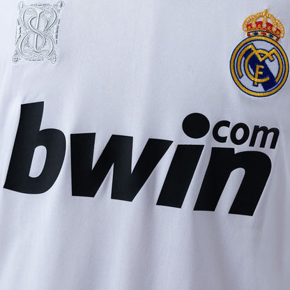 Real Madrid Jersey 2009/10 Home Retro Football Kit