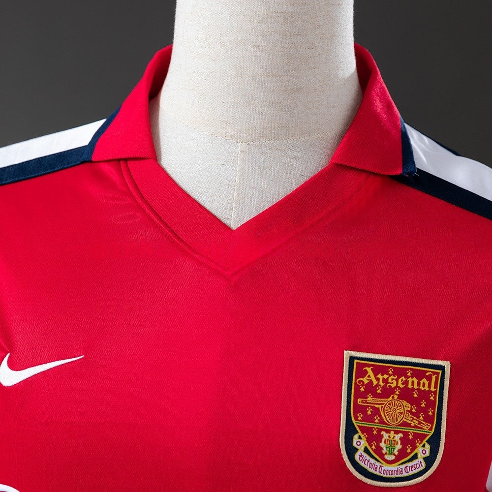 Arsenal Jersey 2001-02 Home Retro Football Kit