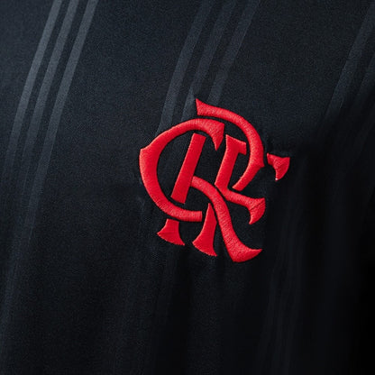 Flamengo Jersey 2019-20 Black Retro Kit Long Sleeves