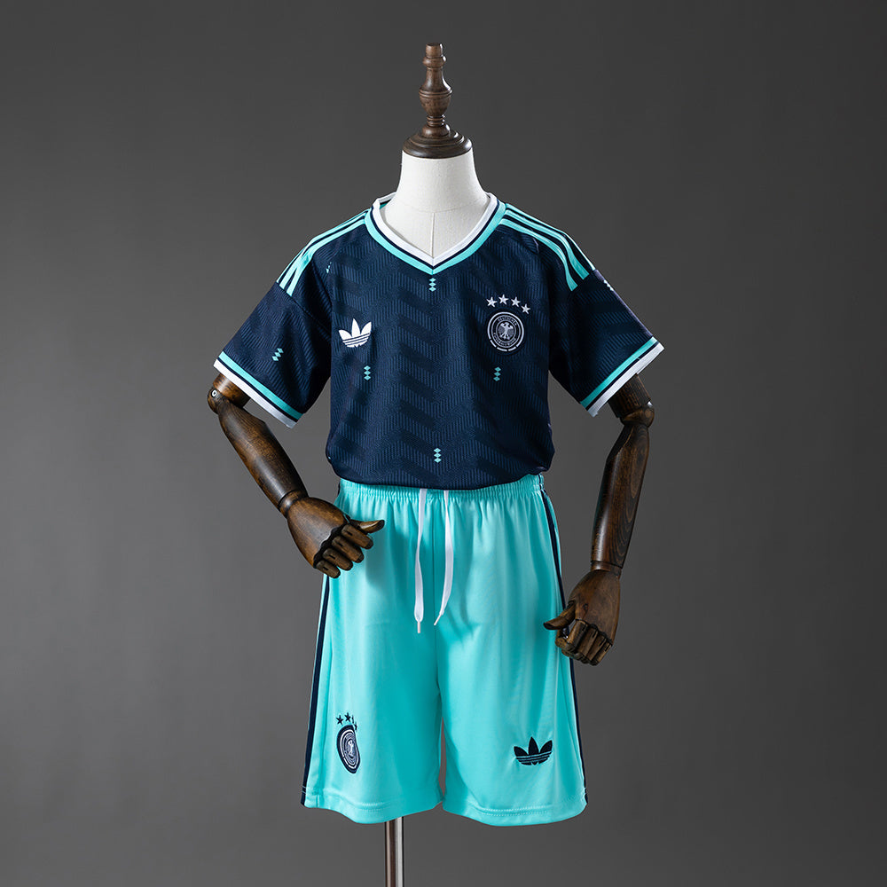 Kids Germany Jersey 2026 World Cup Away Football Kit