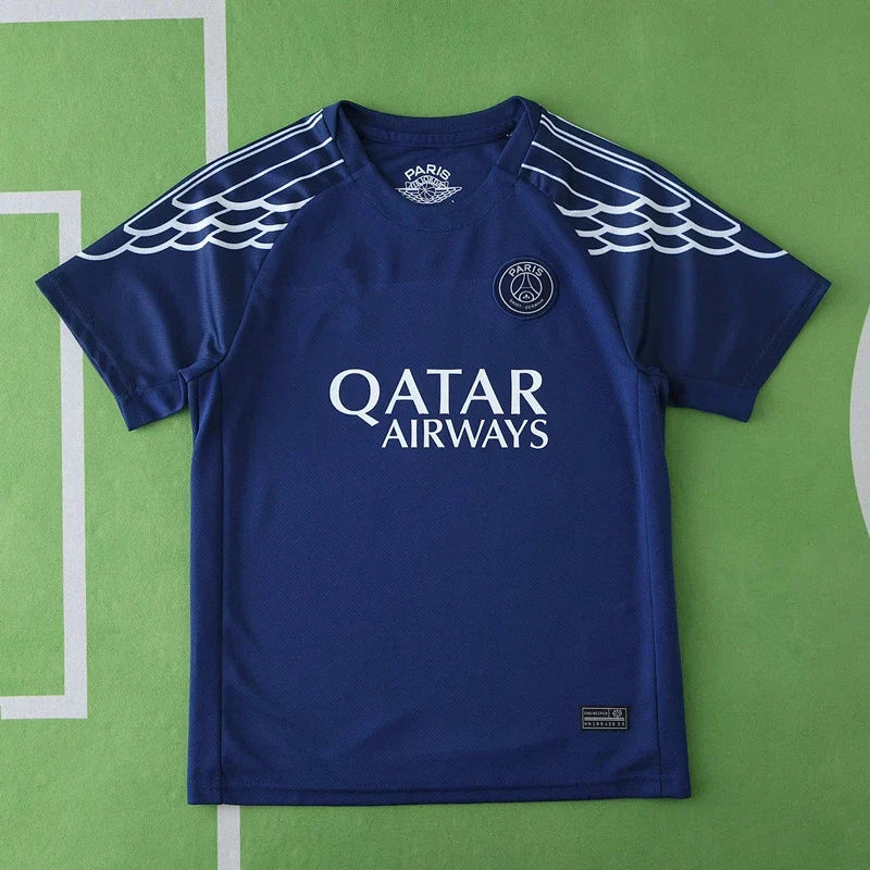 Paris Saint-Germain F.C. Fourth Kids Kit 24/25 Season
