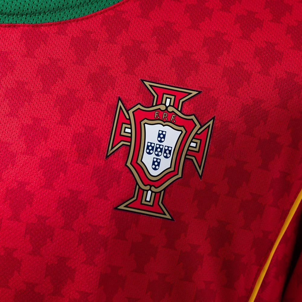 Portugal Jersey 2004 Home Retro Football Kit