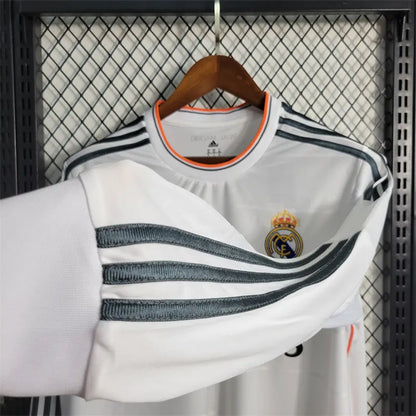 Real Madrid Home Jersey 13/14 Long Sleeve retro Football Kits