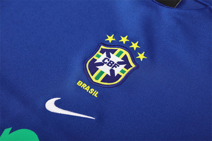 Retro Brazil Training Tracksuits 2002 Football Kit Soccer Jersey
