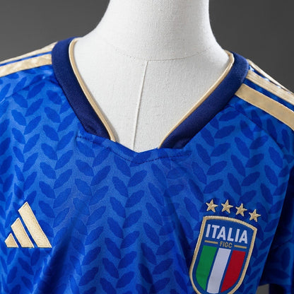 Kids Italy Jersey 2026 World Cup Home Football Kit