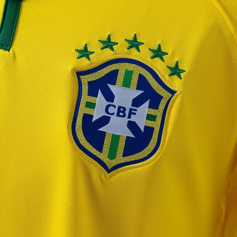Brazil Jersey 2014 Home Retro Kit