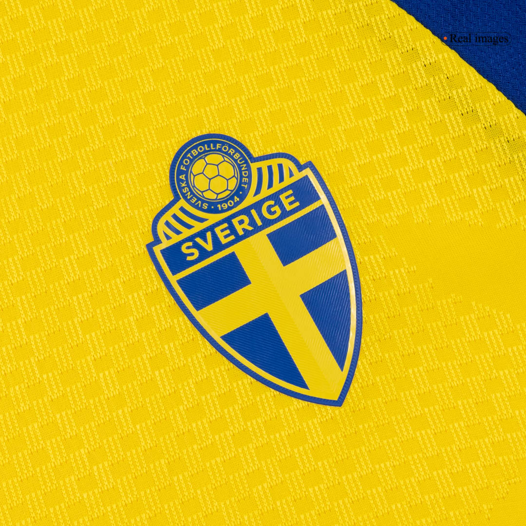 Mens Sweden World Cup Home Jersey 2026 - Player Version (Slim Fit)