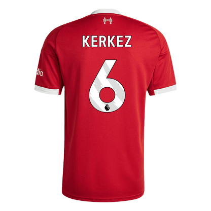 KERKEZ #6 Mens Liverpool Home Jersey 2025/26