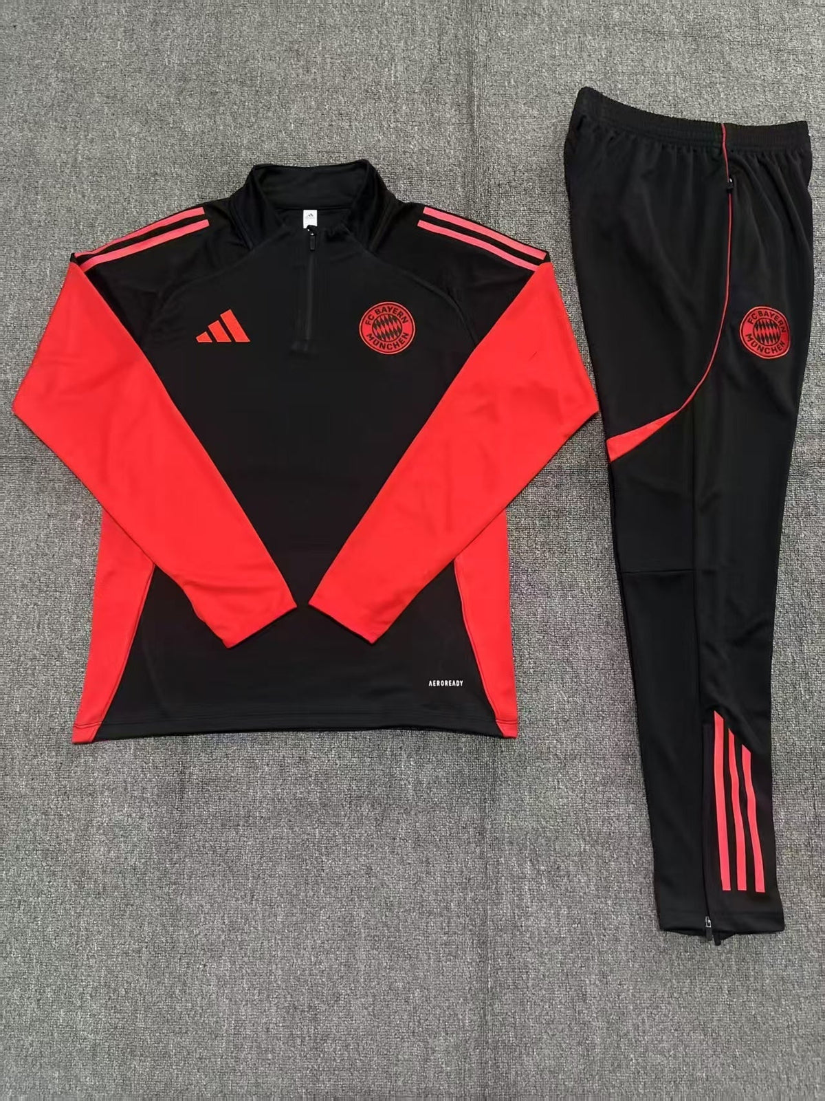 Kids Bayern Munich Training Tracksuits 25/26 Football Kit Soccer Jersey