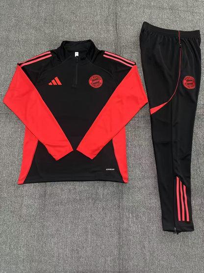 Kids Bayern Munich Training Tracksuits 25/26 Football Kit Soccer Jersey